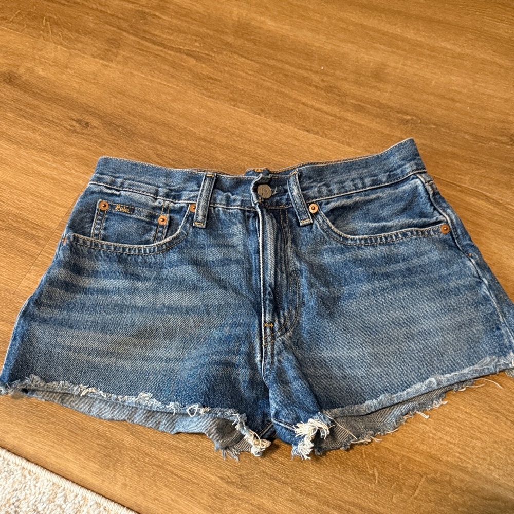 Ralph Lauren Blue Jean Shorts